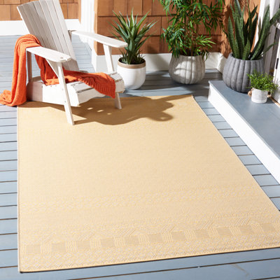 Tapis d'intérieur / extérieur de couleur unie Navas Performance