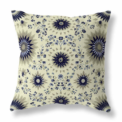 Delightful Dandelions Indoor/Outdoor Reversible Throw Pillow