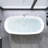 London 66.9" x 31.5" Freestanding Acrylic Soaking Bathtub