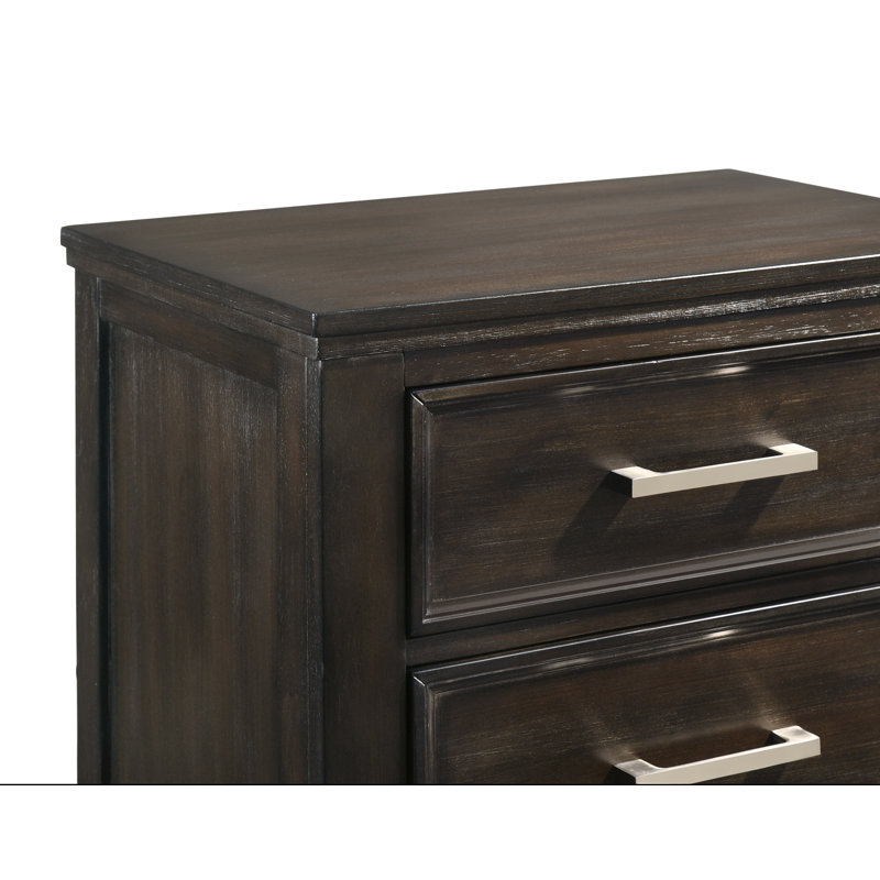 Table de chevet 2 tiroirs Jonnathan, Muscade