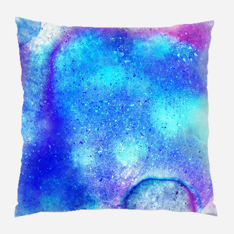 Housse et insert de coussin carré Nazario, Microsuède, Intérieur