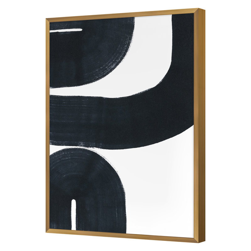 Fall 2022 " Pathway 10 " by Stefano Altamura, 36'' H x 25'' W, Gold Single Picture Framed