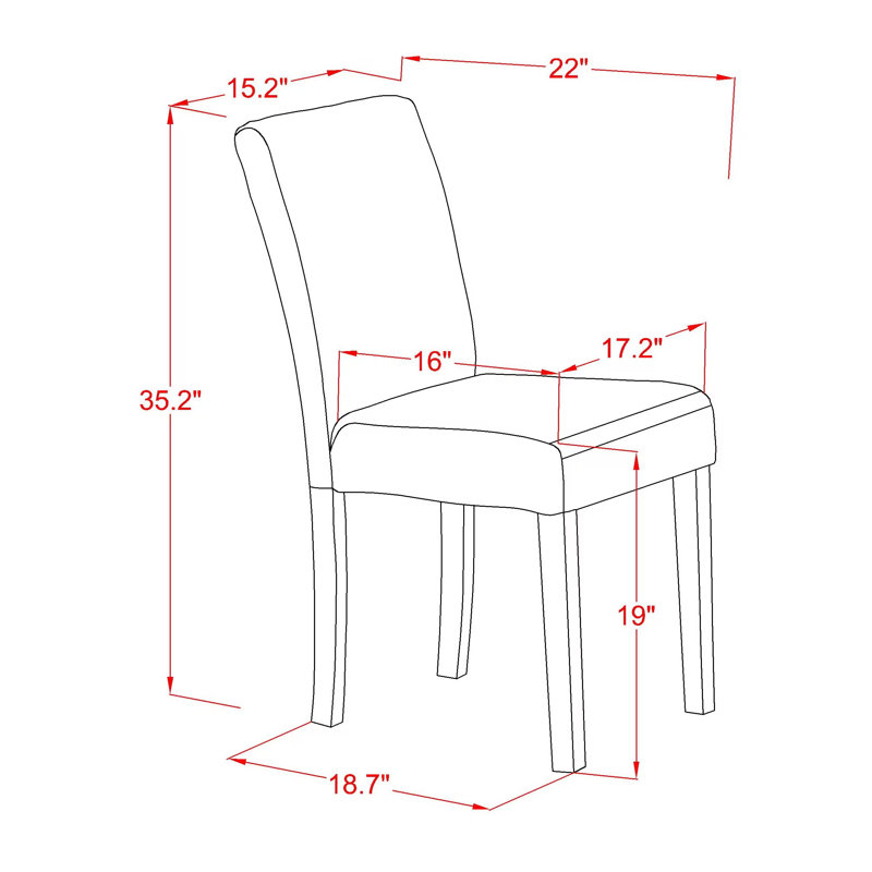 Ensemble de table de salle à manger 5 pièces comprenant une table de salle à manger ronde avec piédestal et 4 chaises rembourrées en similicuir haricot cuit au four, noir