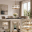 3 - Light Drum Chandelier