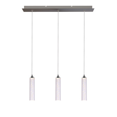 Ardrie 3 - Light Chrome Cluster Pendant