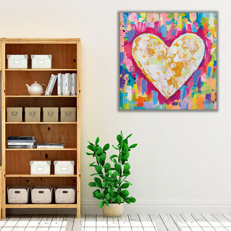 Pure Love - reproduction d'art sur toile, H 20 po x l 20 po