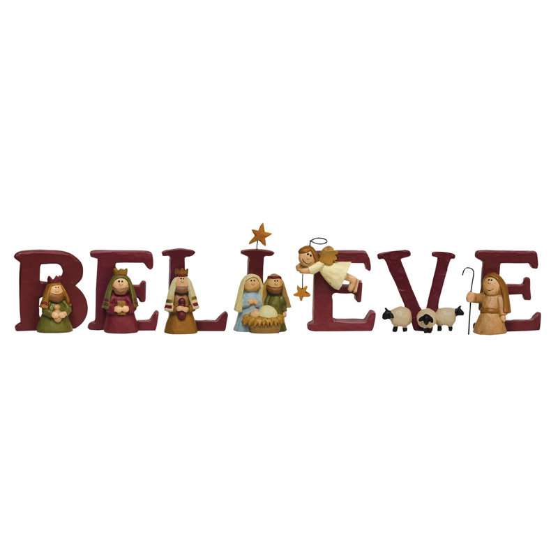 7 / ensemble, Crèche Believe