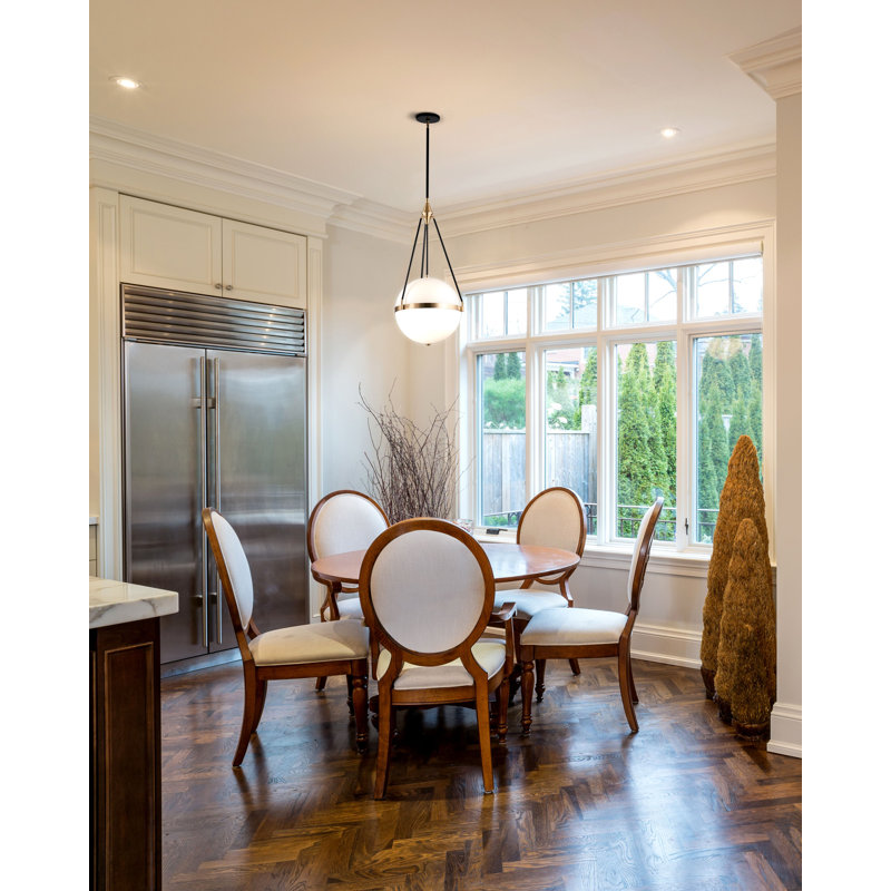 Harmony - Light Unique/Statement Pendant, 82.125" H x 17.5" W x 17.5" D, Opal Class/Matte Black