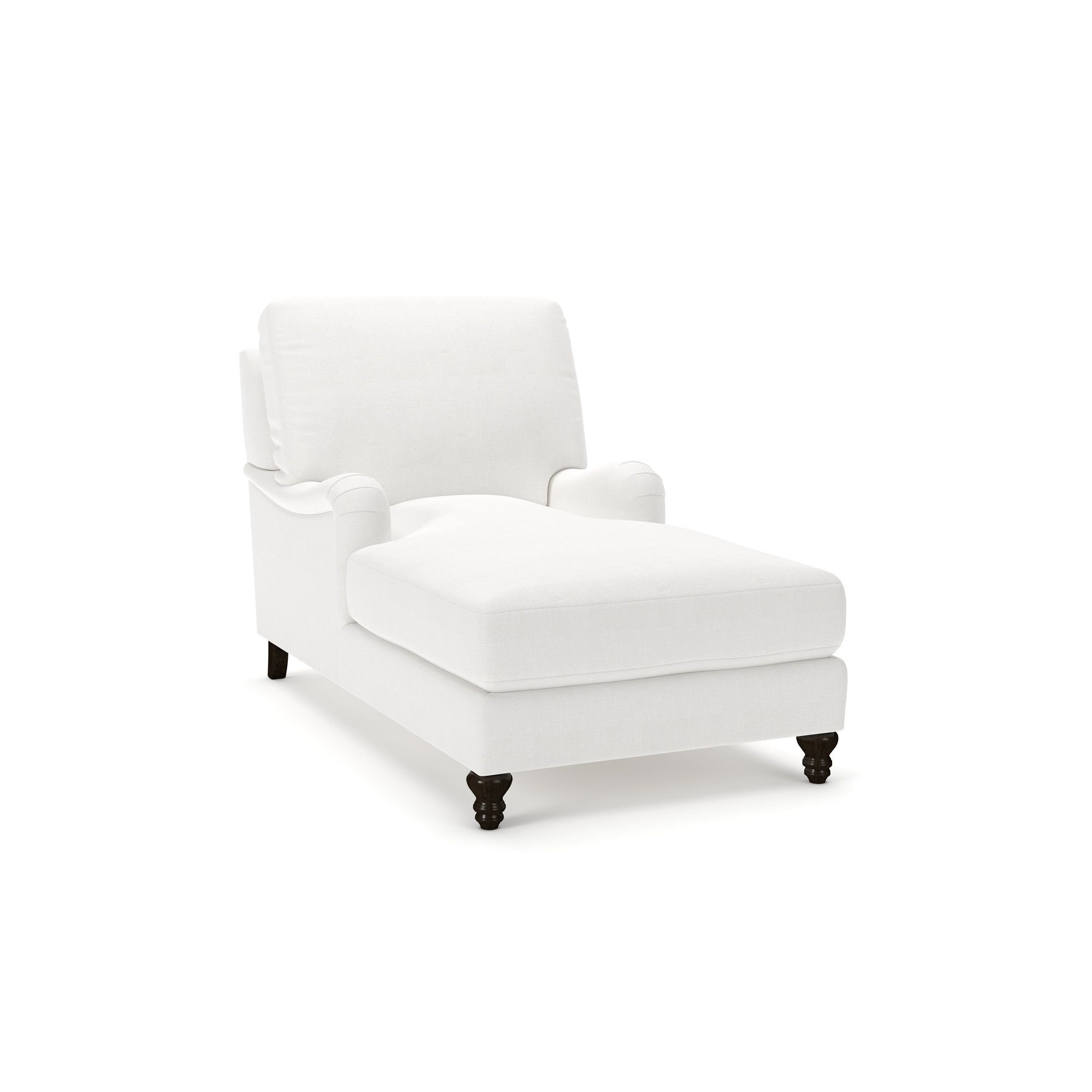 Walters Chaise, Drusky Moonglow Sustain® Basketweave