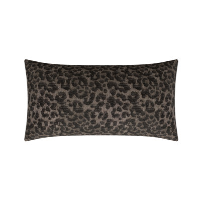 Animal Print Feather Reversible Throw Pillow