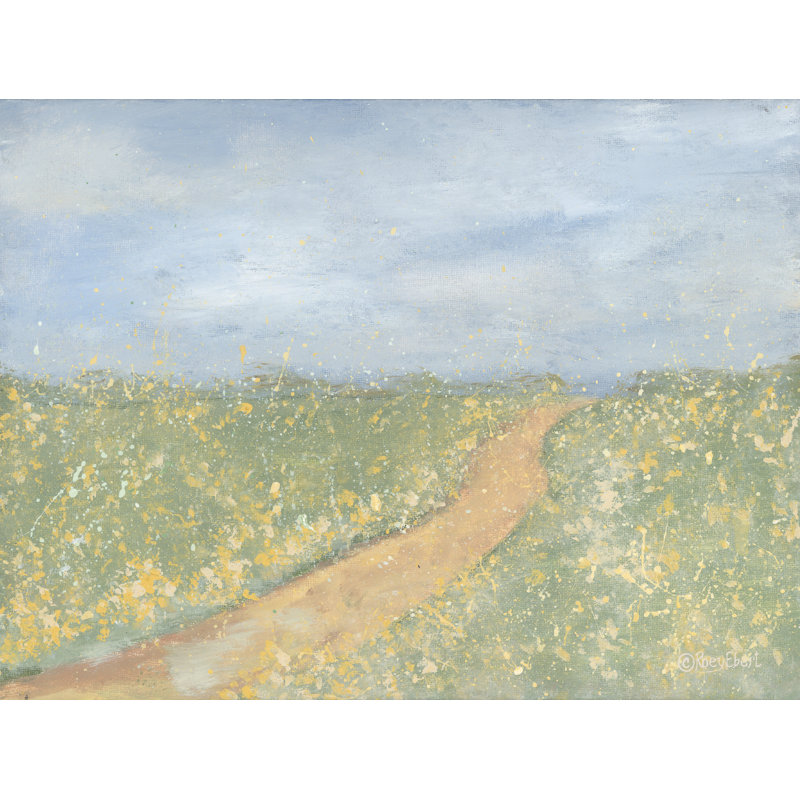 «Prairie Path On Canvas» par Roey Ebert, reproduction, H 12 po x l 18 po