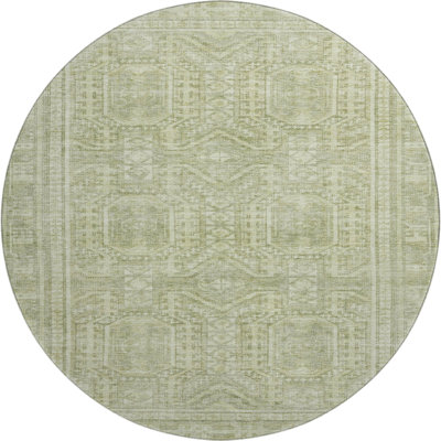 Premium Machine Washable Ashlynn Border Rug
