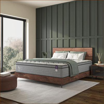 Mattresses, 10 Inch Twin Cooling Gel Memory Foam Hybrid Mattress, CertiPUR-US, Made in USA | Foam+Spring | Light Gray