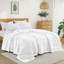Couverture en duvet et fibre de duvet d'oie, édredon toutes saisons avec bordure en satin - Coquille douce et respirante - à superposer - Lavable à la machine-102305823-102305821