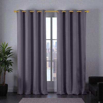 Audrinah Adjustable 1'' Single Curtain Rod