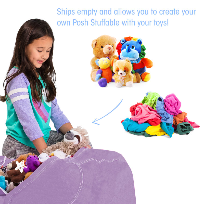 Housse pour fauteuil à billes Kids, Grand - 38 po, Lavande chiné
