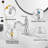 Single-Hole Single-handle Bathroom Faucet with Drain Assembly-88841726