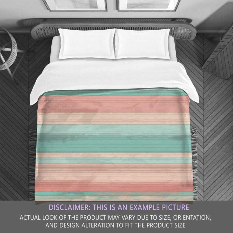 Horizontal Stripe Comforter, Queen