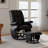 360°Swivel Glider Rocking Recliner Chair With Ottoman-474788385
