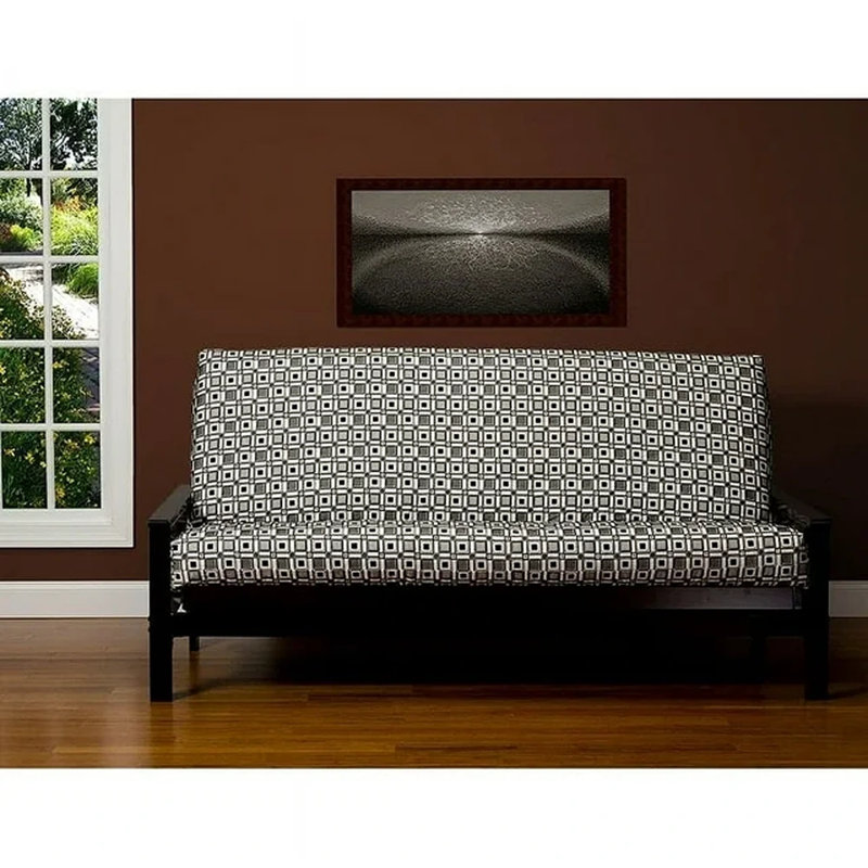 Housse pour futon à coussins carrés/rectangulaires, 6 po Double
