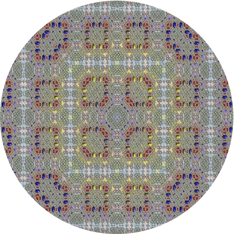 Indoor Rug, Round 3'