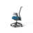 HON Cipher Mesh Ergonomic Office Chair, Charcoal Frame, Peacock-123244281-123244273