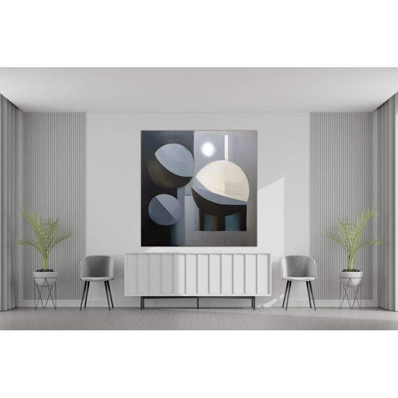 Polar Interactions, 48" H x 48" W