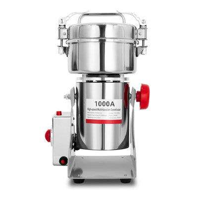 1000G Electric Grain Grinder Mill 25000Rpm High-Speed Flour Mill Commercial Motor Pulverizer Powder Grinders Machine For Dried Cereals Grains Spices H -  Domccy®, Wayfair04-3558195-01