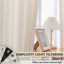 Paire de rideaux semi-transparents avec passe-tringle et passe-tringle-218550409-218550414