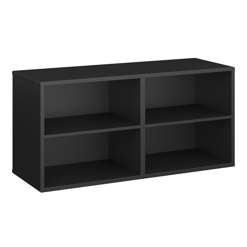 Keep Bookcase, Black, 56cm x 39.7cm x 42cm D