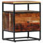 Oaklee 40cm W Steel Bedside Table