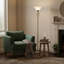176cm Brass Traditional Floor Lamp