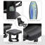 Fauteuil de massage en similicuir avec repose-pieds, bois-43967587
