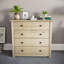 Somers Solid Wood 80 cm W Chest of 4 Drawers