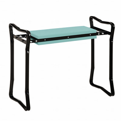Tabouret pliable rembourré pour l'extérieur