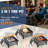 Digna Square Iron Smokeless Fire Pit-1663671339