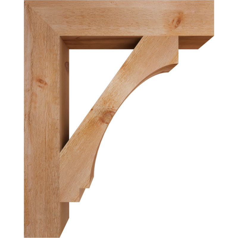 Support de sciage brut 6 po x l 6 po x P 32 po x H 40 po Imperial Red Cedar, Cèdre rouge de l'Ouest (scié brut)