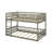 Queen Over Queen Bunk Bed With Ladder-1137043150