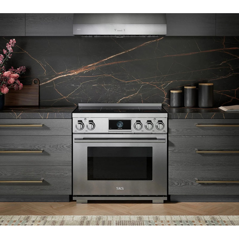 36" Integrated Smart Induction Range