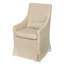 Chaise avec accoudoirs rembourrée en lin Brera-1009161628