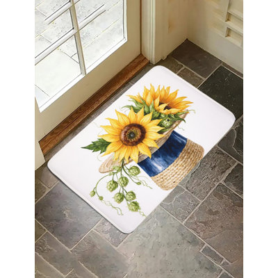 Tapis pour salle de bain Sunflower