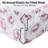 HLC.ME White Unicorn Printed Kids Bed Sheets - 4 Piece Patterned Bed Sheet Set - Wrinkle Resistant & Ultra Soft - Fits Mattresses up to 15 Inches Deep - Full-123227530-123227521