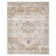 Soft Oriental Vintage Washable Distressed Area Rug - Beige