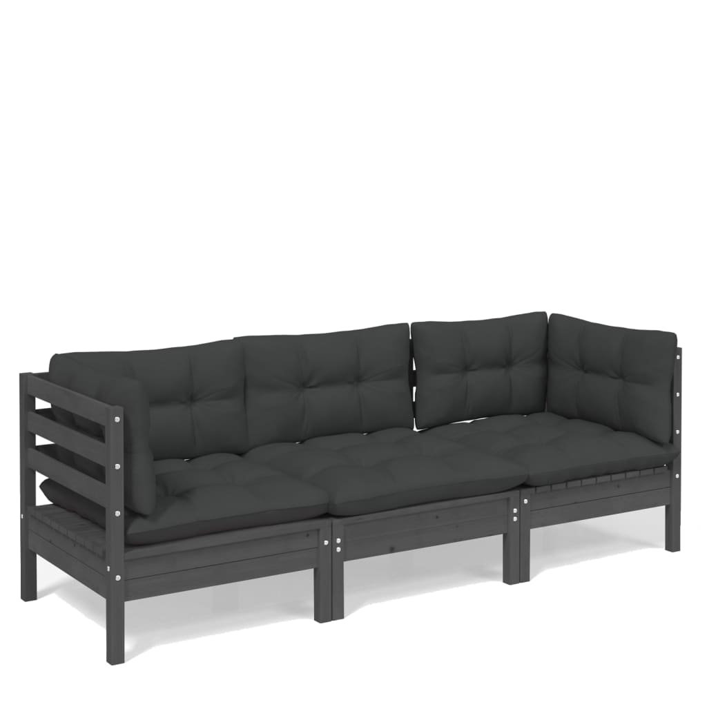 Gartensofa Nathanielle mit Kissen