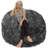 Bean Bag Chair: Giant 5' Shredded Memory Foam Filled Furniture Bean Bag with Removable and Machine Washable Cover - Big Bean Bag Sofa Lounger with Soft Micro Fiber Cover - Multiple Colors and Fabrics-1024570662