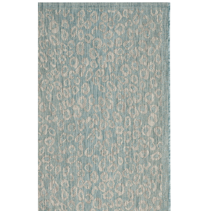 Tapis d'intérieur / extérieur Courtyard Performance, Rectangle 5 pi 3 po x 7 pi 7 po