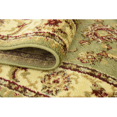 Niles Oriental Light Green Area Rug