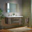 Meuble-lavabo mural flottant l 59 po x P 19,6 po avec comptoir en résine-88075220-88075222