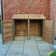 Elizabethtown Wooden Double Bin Store