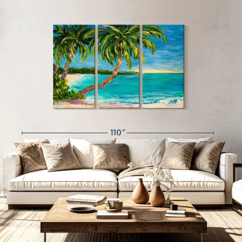 Gillard Tropical Palm Cove, 48" H x 74" W